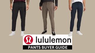 Best Lululemon Pants for Men  Buyers Guide amp Try On [upl. by Zealand]