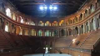 Parma Teatro Farnese nel Palazzo della Pilotta  mini video [upl. by Brendon]