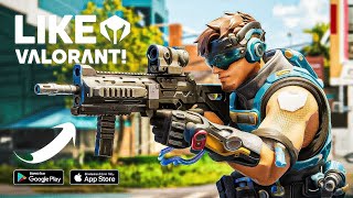 Top 6 FPS Games Like Valorant For Android 2024  Multiplayer Shooting Games Like Valorant [upl. by Leahci]