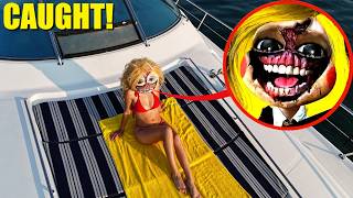 WE TRACKED MISS DELIGHT TO HER TOP SECRET BOAT DATE POPPY PLAYTIME CHAPTER 3 [upl. by Sewel]