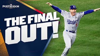 FINAL OUT The Dodgers win the 2024 World Series [upl. by Alarice]