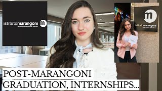 After Istituto Marangoni Milan  Graduation internships jobs [upl. by Onairam]