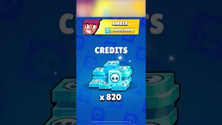 AMBER 3800 CREDITS 🔥🔥brawlstars [upl. by Goulet]