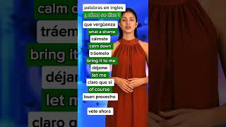 Palabras en inglés  Parte 59 👩🏻‍🏫 curso cursosingles educación english cursodeingles [upl. by Pinsky794]