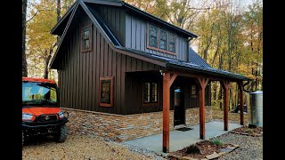 The Perfect 600 Square Foot Getaway Cabin  Video Tour [upl. by Zephaniah]