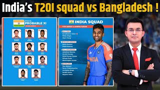 India squad for Bangladesh T20I series announced Pace sensation Mayank Yadav gets maiden callup [upl. by Ledairam]