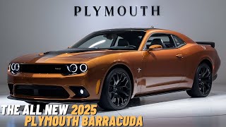 2025 Plymouth Barracuda A Modern Muscle Legend Returns Official Plymouth Release [upl. by Vyse]