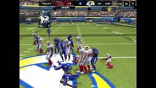 Madden Mobile Cardinals vs Rams [upl. by Ninnetta106]