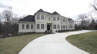 Horseshoe Model  Luxury Custom Home  Potomac MD [upl. by Llet]