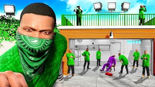 Franklin amp Gang Upgrading Franklins House To Gang Secret Base In GTA 5  SHINCHAN GTA 5 VIDEO [upl. by Suckow]