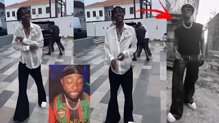 Zinoleesky Join Davido Outside in Lagos as he Rock Same Outfit With Wizkid and Make his Comeback [upl. by Orna548]