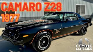 1977 Chevrolet Camaro Z28 at Coyote Classics SOLD [upl. by Ledniahs]