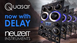 Neuzeit Instruments QUASAR  Not only for headphones Firmware update brings STEREO DELAY [upl. by Emil]