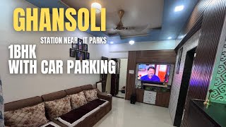 GHANSOLI 1BHK Resale  G4 with car parking  7039079594 ghansoli property sale [upl. by Adoh]