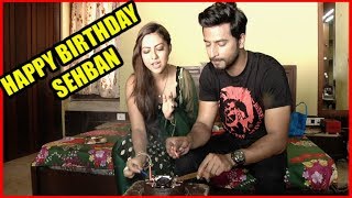 Sehban Azim Celebrates His Post Birthday With Reem Shaikh Pledge To Spread Peace amp Happiness [upl. by Nibram]