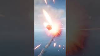 Detailed Graphics Laser Defense Neutralizes Torpedo Missile [upl. by Ariait]