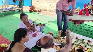 sri bramaramba sameta mallikaarjuna swami sri anjaneya swami vari abhishekam [upl. by Pentheam]