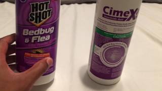 DIATAMACIOUS EARTH VS CIMEXA BEDBUG KILLER [upl. by Nnyrat]