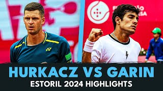 Hubert Hurkacz vs Cristian Garin 😮‍💨  Estoril 2024 Highlights [upl. by Onaicnop]