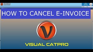 How to Cancel E Invoice at portal and in Visual Catpro  trending einvoice accounts gstinvoice [upl. by Ynnos]