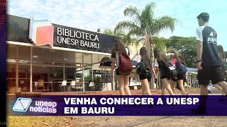 Unesp em Bauru realiza visitas guiadas com estudantes de escolas públicas e privadas [upl. by Eicrad769]