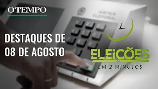 Os précandidatos em São Paulo e as alianças partidárias formadas em BH  Eleições em 2 minutos [upl. by Otrebile516]