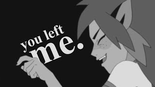 catra adora  you left me [upl. by Clementia]