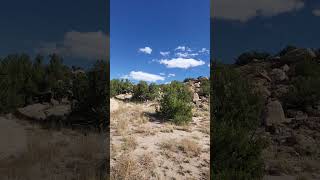 101824 hike New Mexico Desert terrain and mountains what a scenic combination desertmountain [upl. by Iturk510]