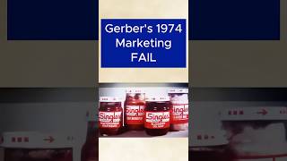 One of history’s worst marketing campaigns Gerber baby food for adults [upl. by Davison903]