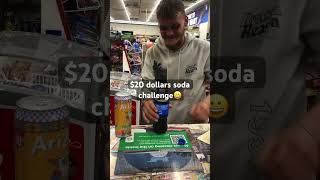 20 dollars soda challenge gasstation comedy shorts [upl. by Goines]