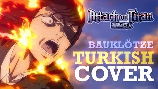 Attack on Titan OST  Bauklötze Turkish Cover by Minachu [upl. by Lrig934]