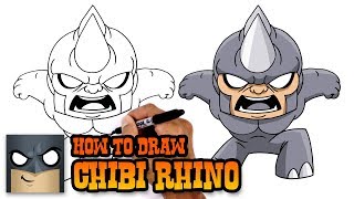 How to Draw Rhino  Marvel Comics [upl. by Malanie52]