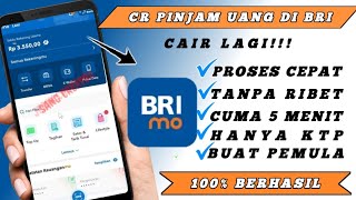 Cara Pinjam Uang Di BRIMO Terbaru  Pinjaman Online BRI [upl. by Bena]