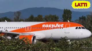 EASYJET LANDING AND TAKE OFF AT EURO AIRPORT BaselMulhouse [upl. by Dorrej772]