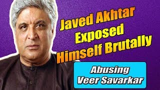 Javed Akhtar Exposed his Family background while Cursing Veer Sawarkar Aaj Ki Taza Khabar [upl. by Aissak]