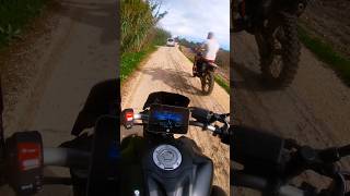 Je fais du cross en MT07 motard bikelife biker [upl. by Oinegue]