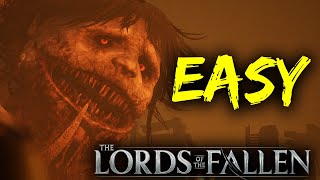 How to Properly Kill Spurned Progeny EASY Boss Fight Guide  Lords Of The Fallen [upl. by Rauch]