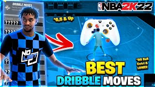 BEST DRIBBLE MOVES UNDER 80 BALL CONTROL NBA 2K22 CURRENT GEN BEST SIGS amp ANIMATIONS FOR 65 amp UP [upl. by Vasos]