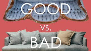 How to tell if a couch is GOOD or BAD quality [upl. by Ginni]