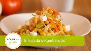 Ensalada de garbanzos [upl. by Ianahs]