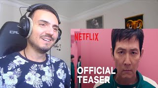 Squid Game Season 2  Official Teaser  Netflix Reaction [upl. by Eniruam73]