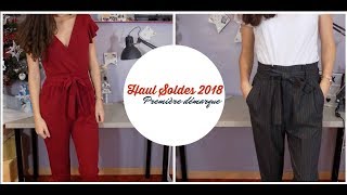 Haul soldes 2018  Des soldes en avances  New Look Bershka Jennyfer Undiz [upl. by Mode721]