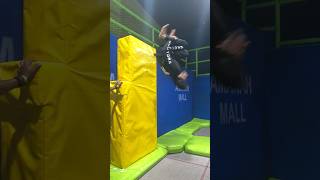 Flip batao🔥🤯😱shortvideo flip flipstunt viralvideo trampoline stunt ytshots [upl. by Schilt]