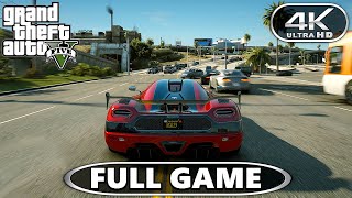 Grand Theft Auto 5 4K Ultra Graphics Gameplay Walkthrough Part 1  GTA 5 PC 4K 60FPS FULL GAME [upl. by Alodee99]