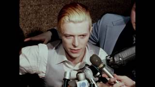 RAW Newly uncovered footage from David Bowies 1976 arrest in Rochester [upl. by Enelegna689]