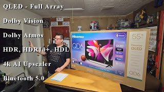 Hisense QD6  Cheapest QLED [upl. by Hike]