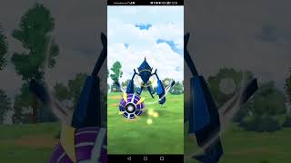 Pokémon GO catching Shiny Necrozma [upl. by Analra]