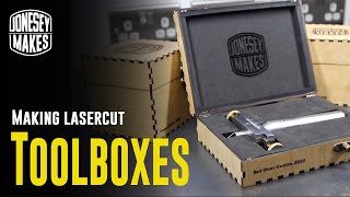 Making custom toolboxes using a laser engraver [upl. by Cherice25]