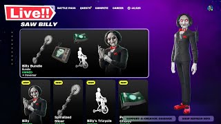 🔴Fortnite BILLY Bundle NEW ITEM SHOP TODAY October 8 Chapter 5 LIVE [upl. by Hedvah]