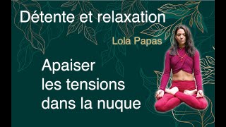 Apaiser les tensions dans la nuque  Sadhana Foundation [upl. by Darnok]